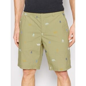 NWT Columbia Washed Out Printed Short Savory Camp Social Multi Print